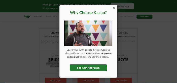 Kazoo is Best OKR for Employee Experience Tracking