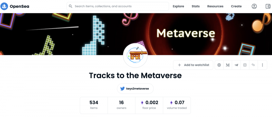 Tracks to the Metaverse