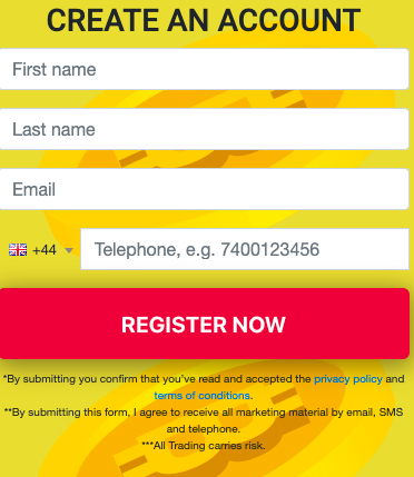 Bitcoin Bank Sign up