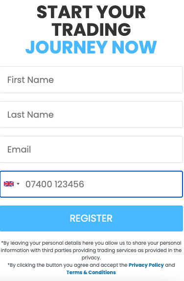Sign up to BitQS