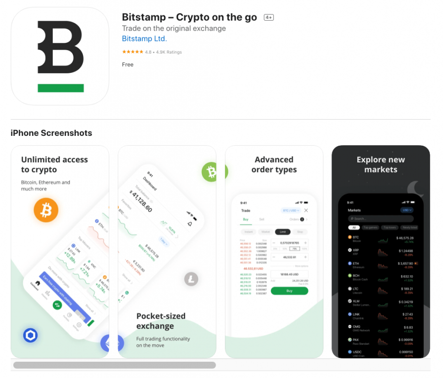 bitstamp app download