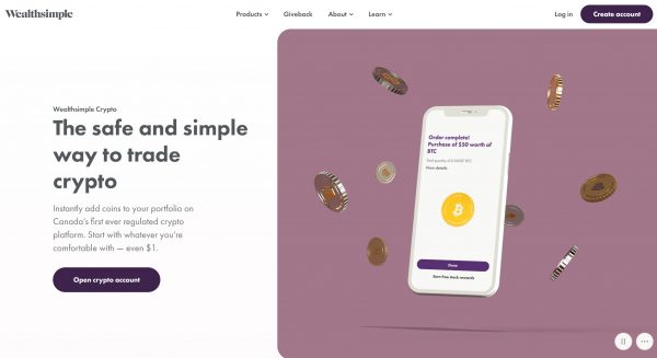 Wealthsimple Crypto Trading