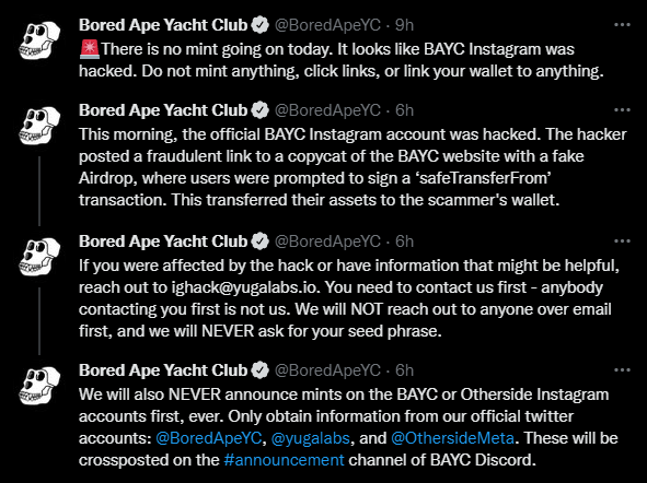 Breaking: Bored Ape Yacht Club Discord Hacked - BowTied Island
