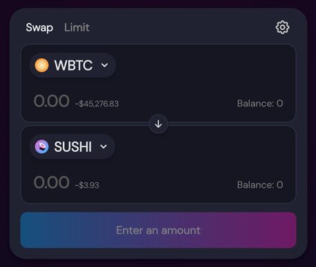 sushiswap exchange