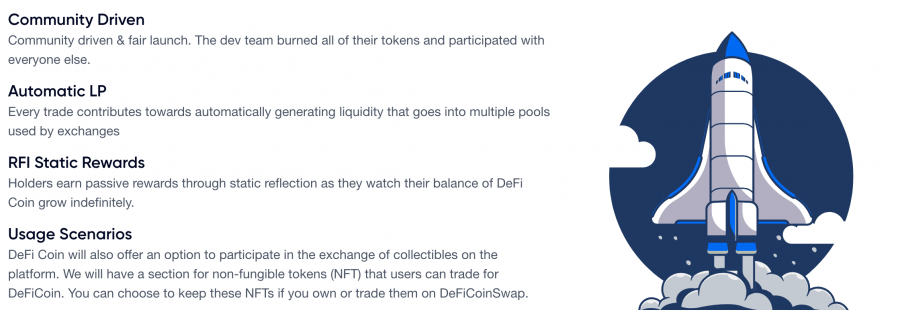 DeFi Coin token