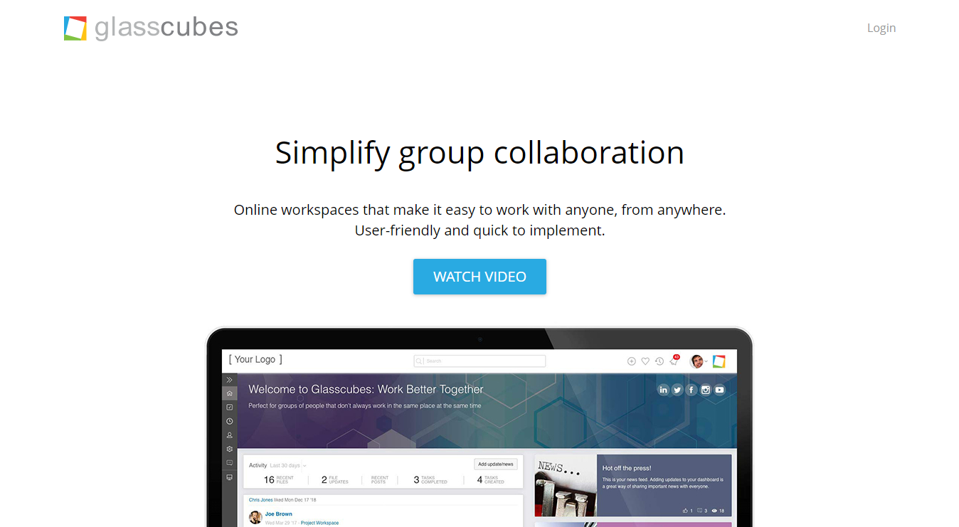 Glasscubes | Best Google PM tool for collaboration