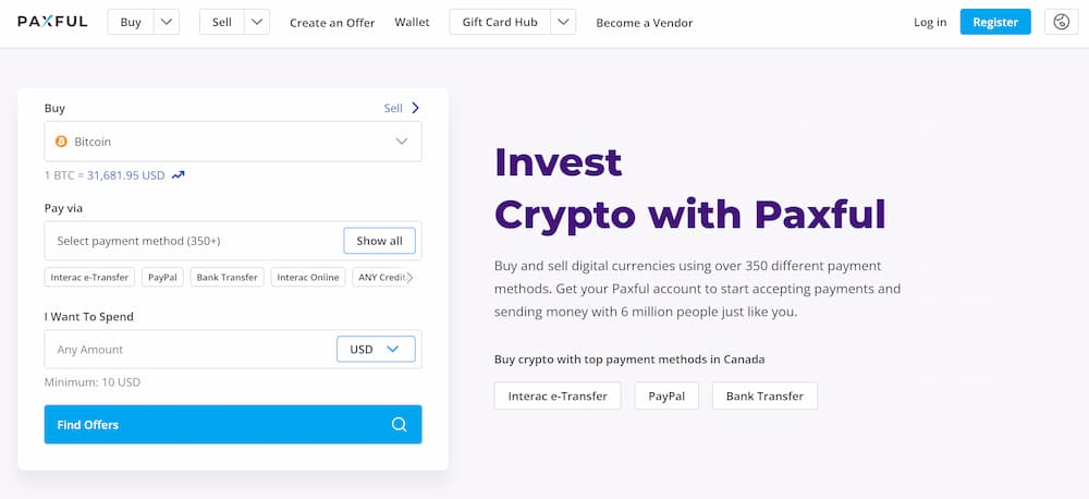 Paxful Crypto Exchange