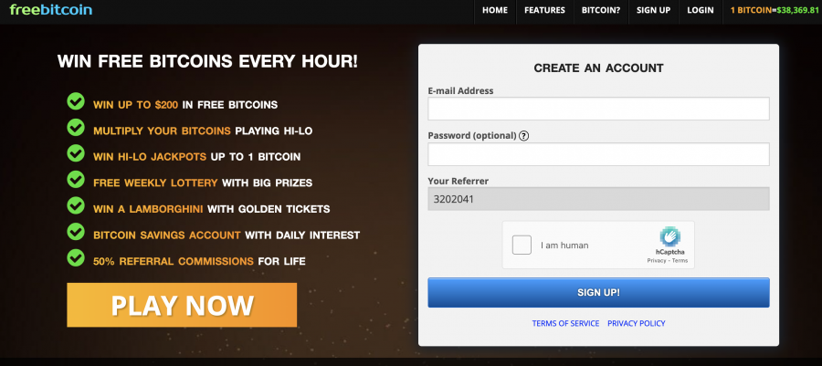 FreeBitcoin: il miglior faucet crittografico per Bitcoin