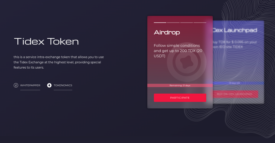 Tidex, tra le 12 migliori crypto airdrop