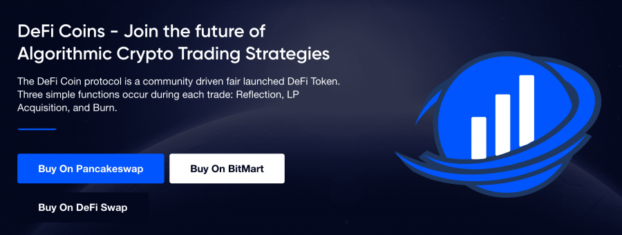 Defi Coin is one of the best defi crypto