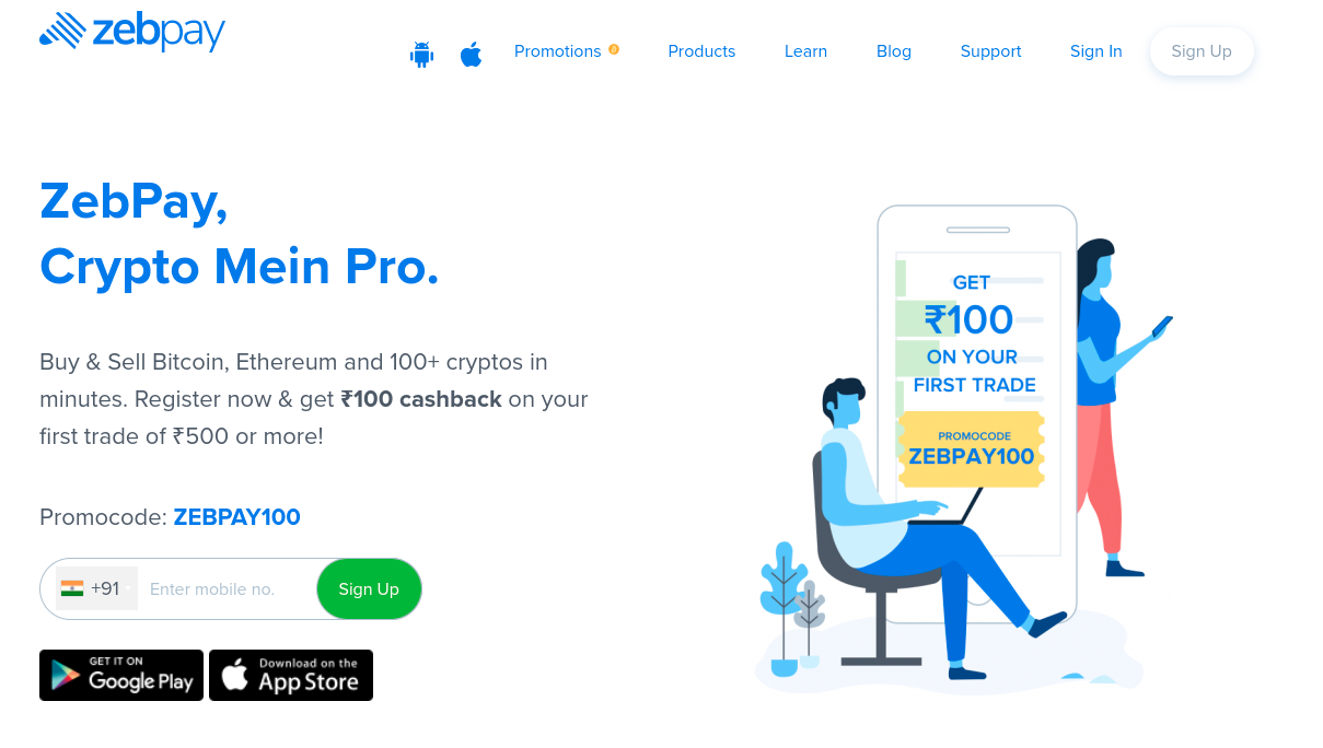 ZebPay crypto India