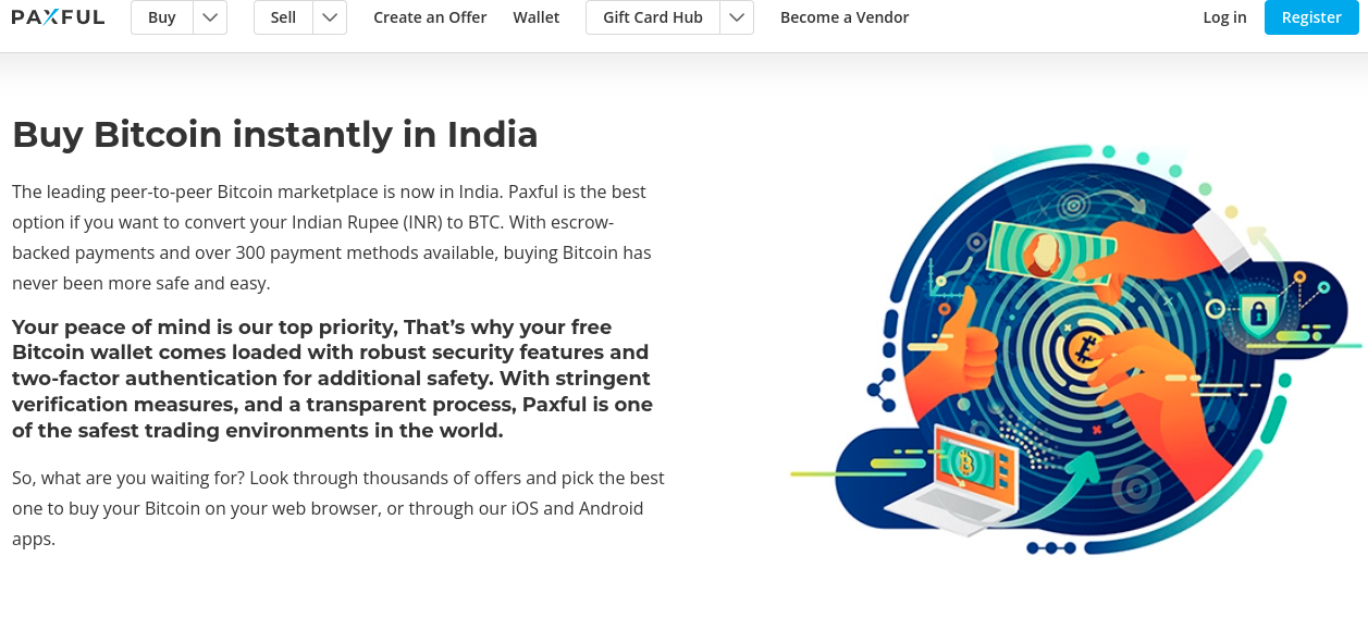 Paxful crypto india