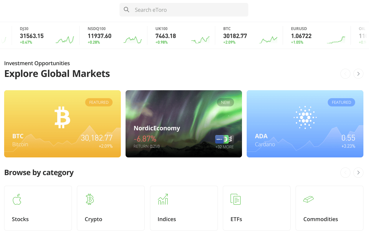 eToro review