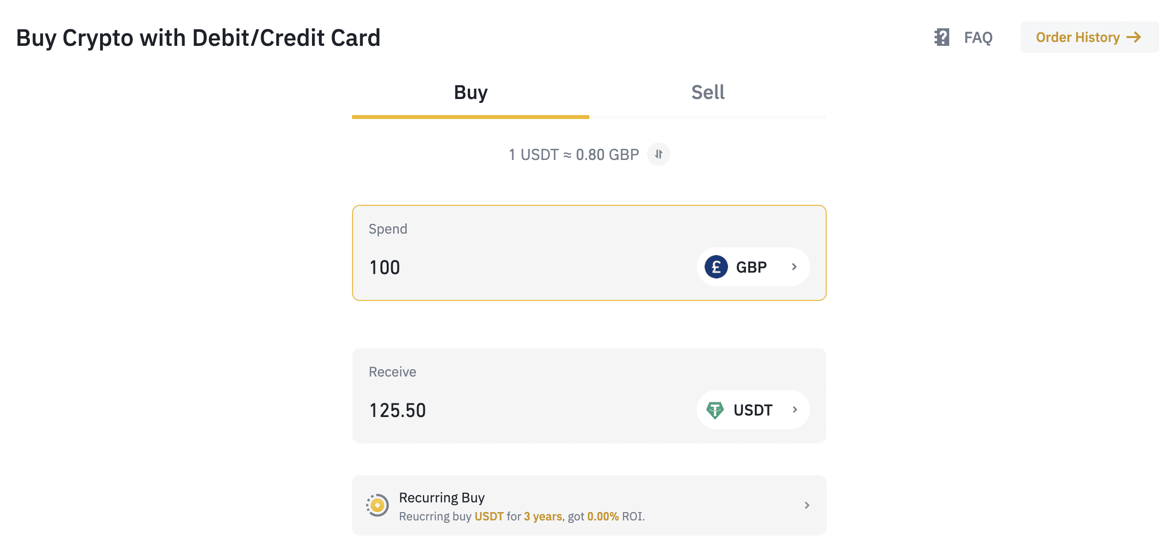 Binance Tether