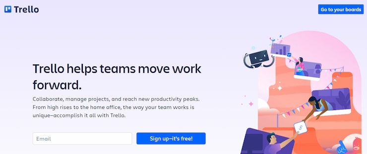 Trello | easy-to-use PM tool for small teams