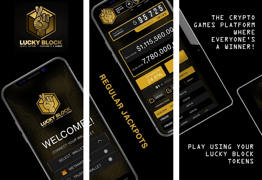 Lucky Block mobile app