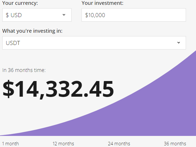 Earn APY on stablecoins