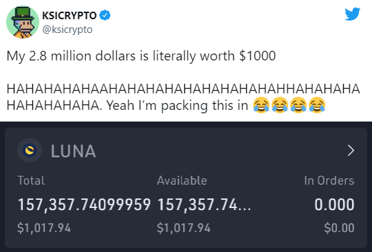 Ksi Twitter Crypto