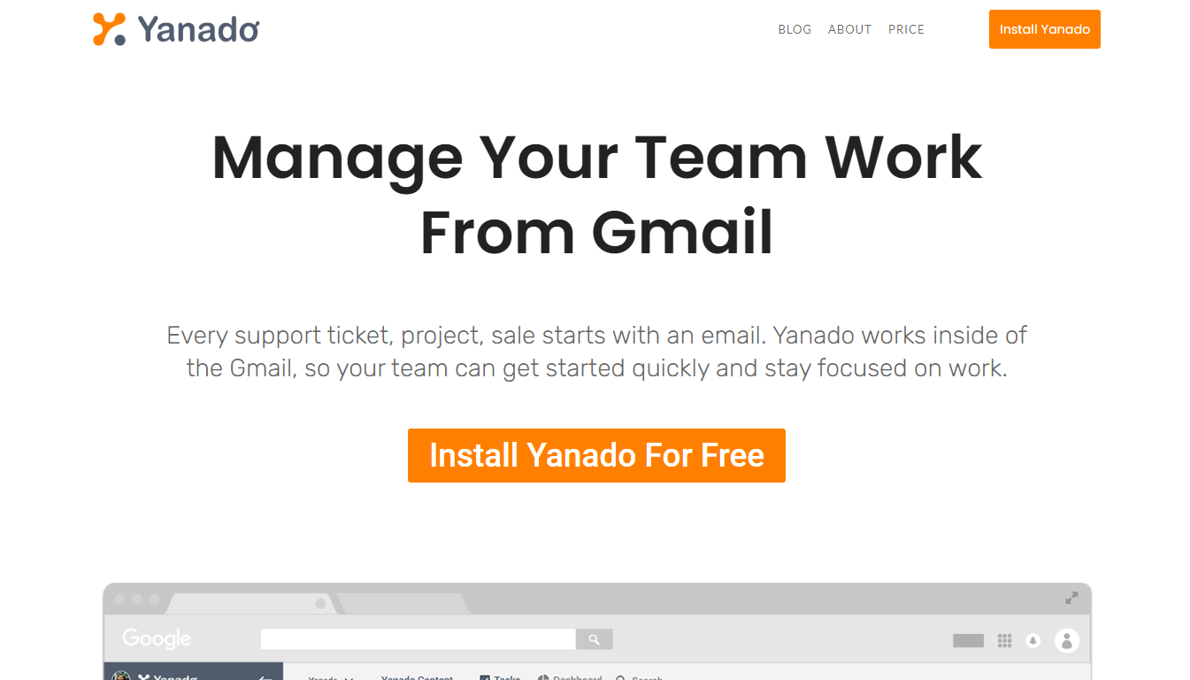 Yanado | Best for managing your team from Gmail