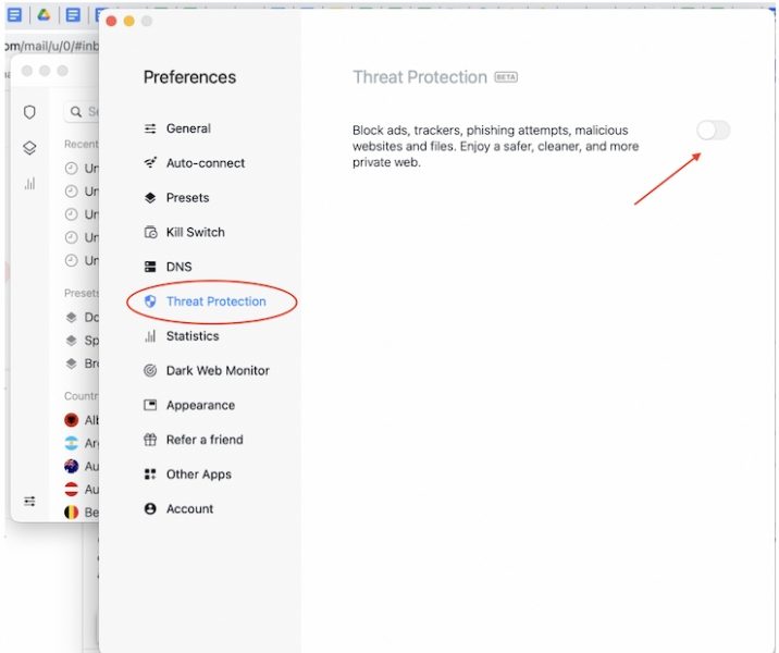 Customize the antivirus