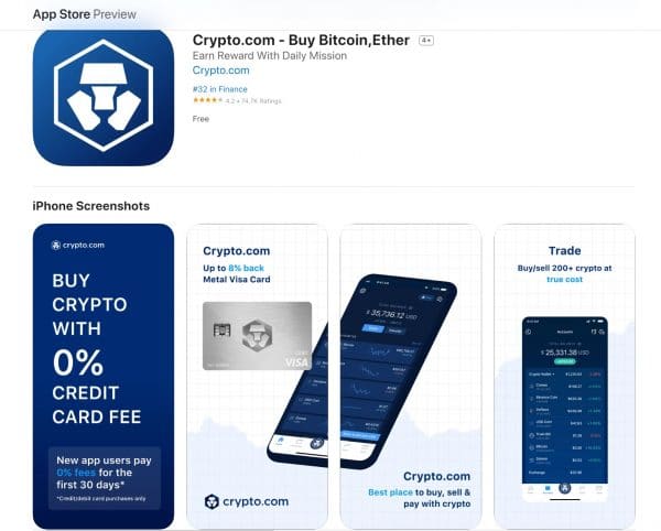Download Crypto.com App