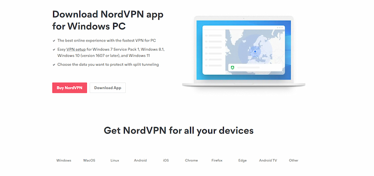 Download the VPN app