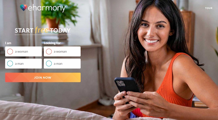 EHarmony — Overall best dating app in Canada