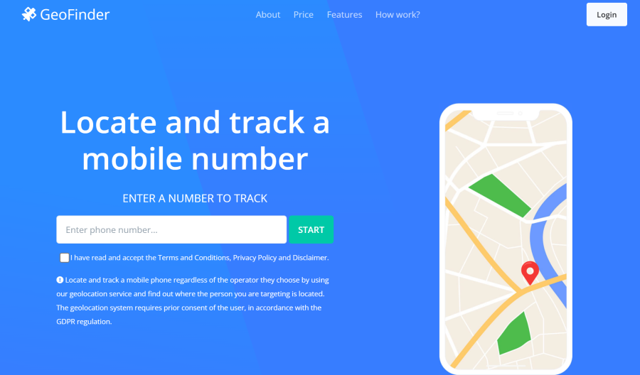 GeoFinder's homepage | Best GPS tracker app 