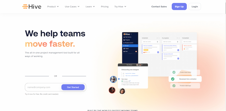Hive — Trello alternative for newcomers to project management tools