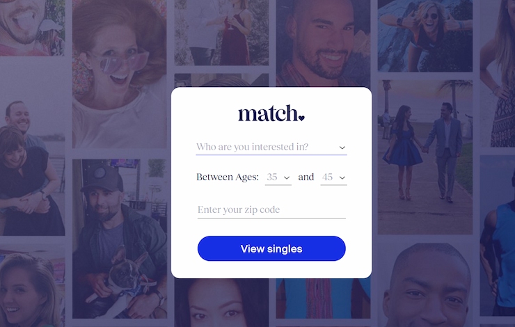Match.com — Great for finding mature partners for casual dating