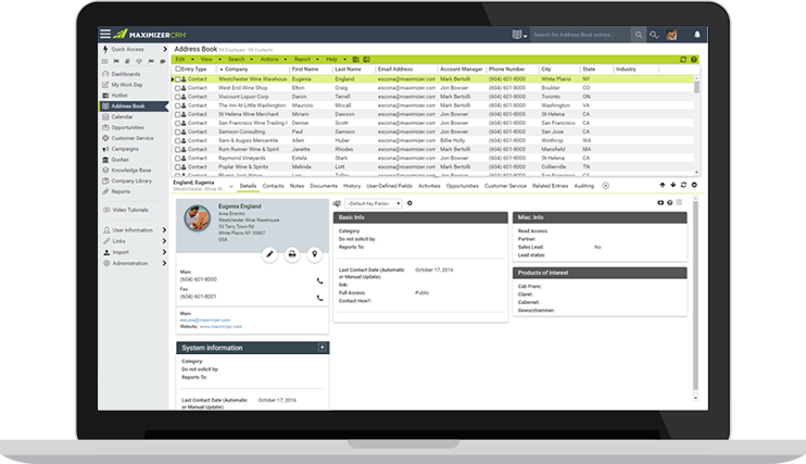 Maximizer CRM