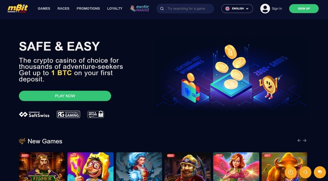 Mbit Casino - Plinko Gambling Site