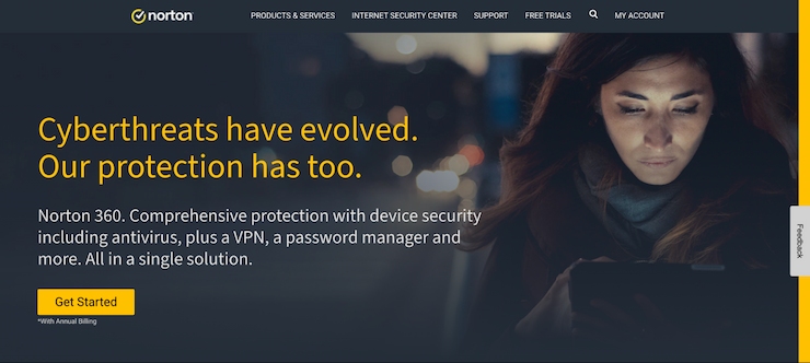 Norton is perfect cloud-based antivirus