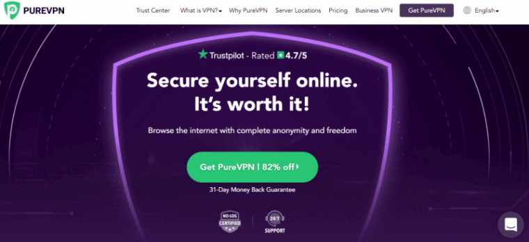 PureVPN is one of the best VPNs to unlock Netflix