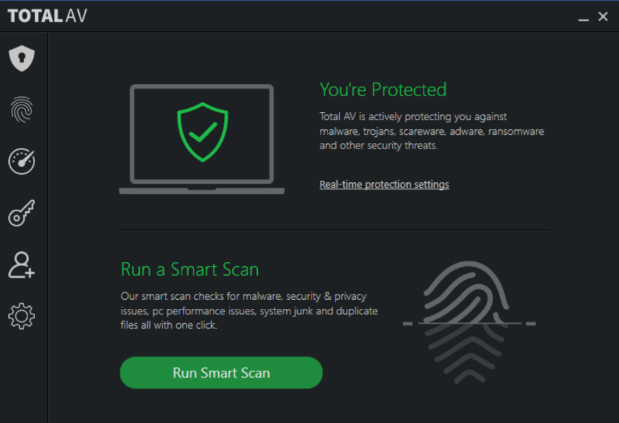 Run a Scan in TotalAV