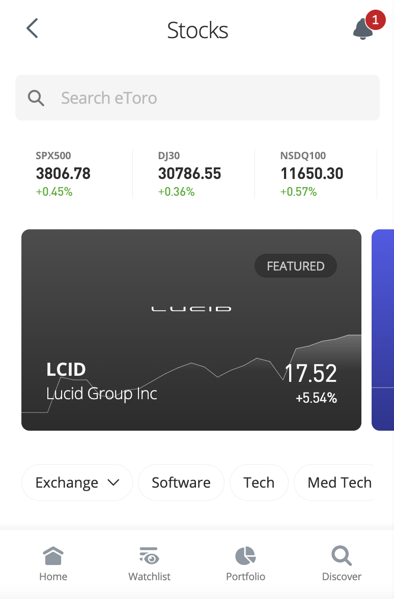 etoro app