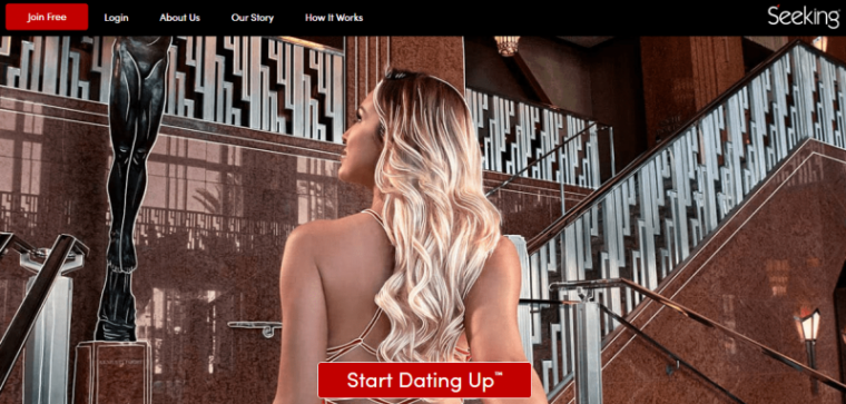 Seeking is a great dating app for the rich