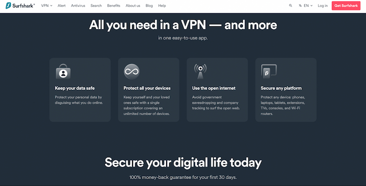 Surfshark One VPN is the best all-in-one solution