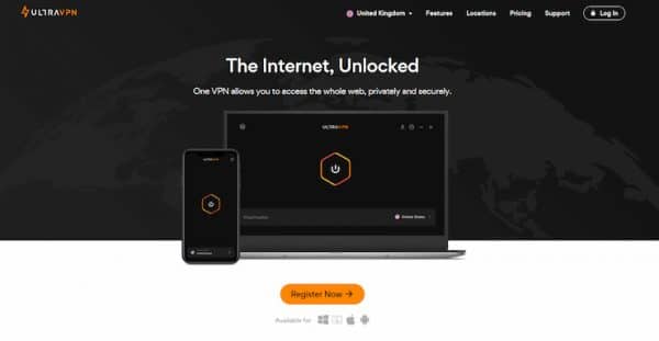 Ultra VPN is best for unblocking streaming services