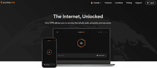 UltraVPN best VPN Canada for streaming