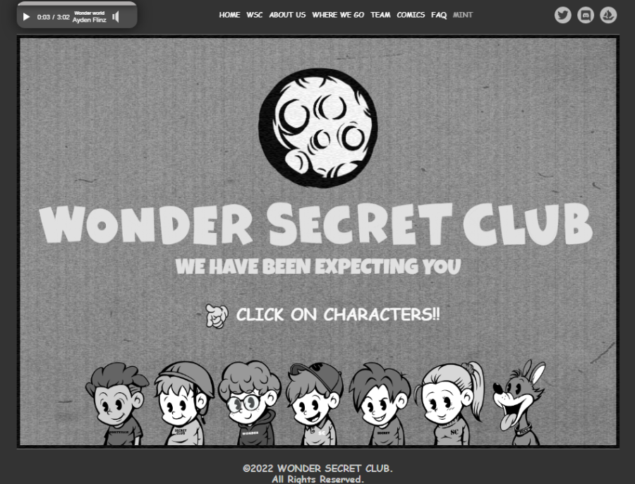 Wonder secret club site