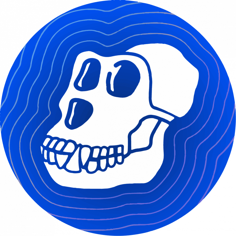 新しい仮想通貨ApeCoinのロゴ