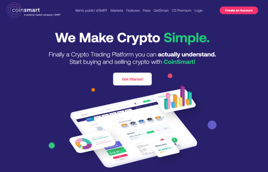 coinsmart homepage
