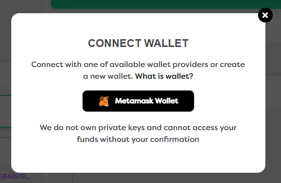 connect nft launchpad