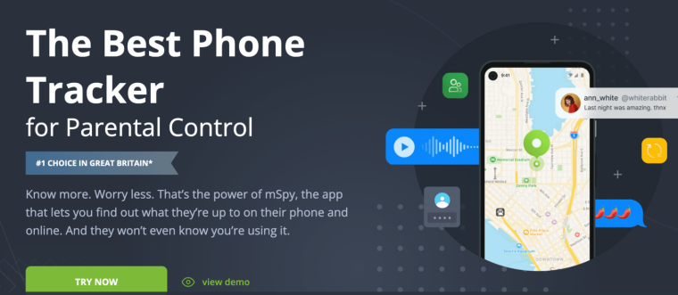 mSpy's homepage | The best WhatsApp spy app