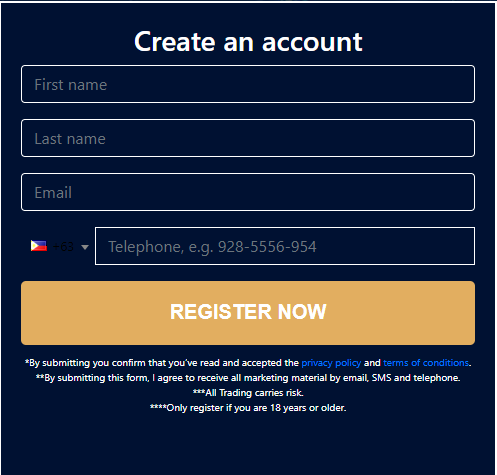 prime advantage registration form