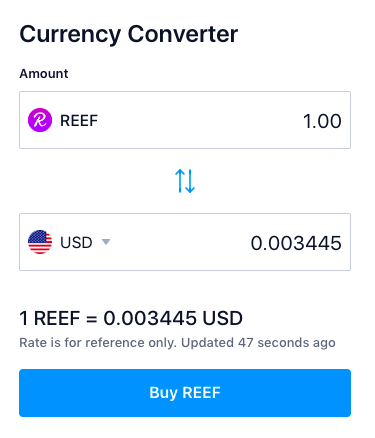 Buy Reef