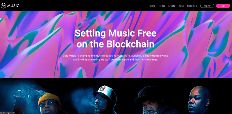Homepage Gala Music