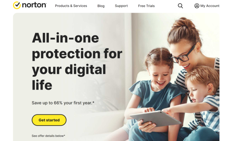 Norton Homepage