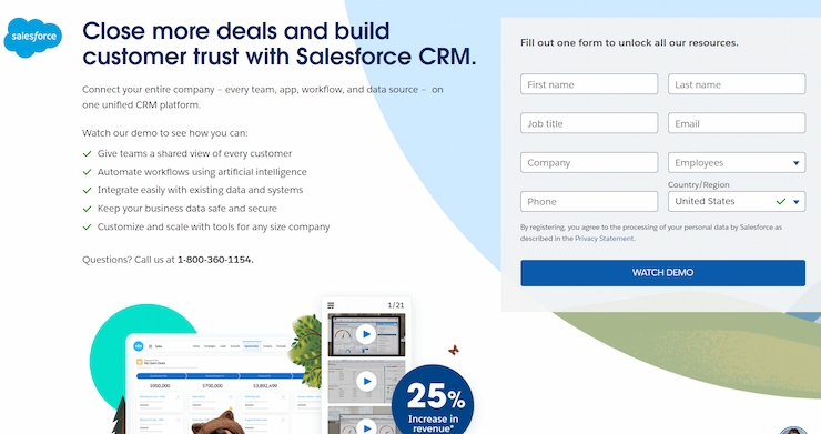 Salesforce is the overall best CRM